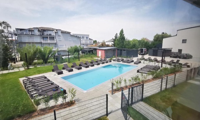 Neusiedl am See Apartment | Relax at Spa Residenz Neusiedl with Private Pool & Hot Tub