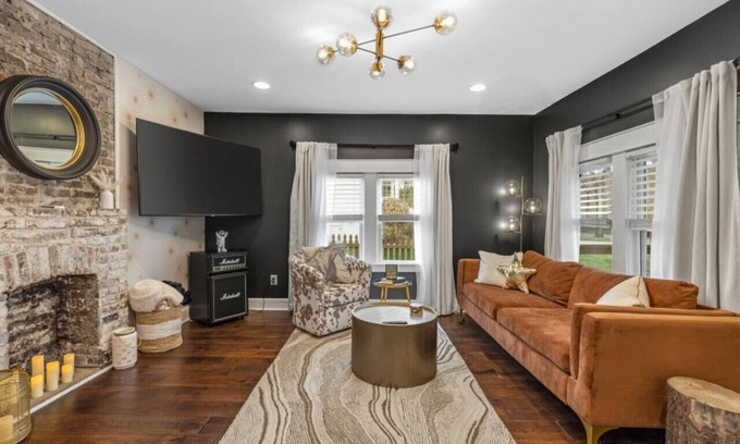 Woodbine House | Space Cowboy: Cozy Bungalow with Firepit, Close to Downtown