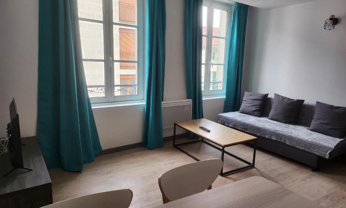 Bar-le-Duc Apartment | Peaceful 2-Bedroom Retreat for Families