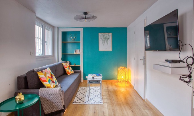 Quartier Chorier-Berriat Apartment | Modern T1 Mezzanine with Top Comfort & Breakfast Included