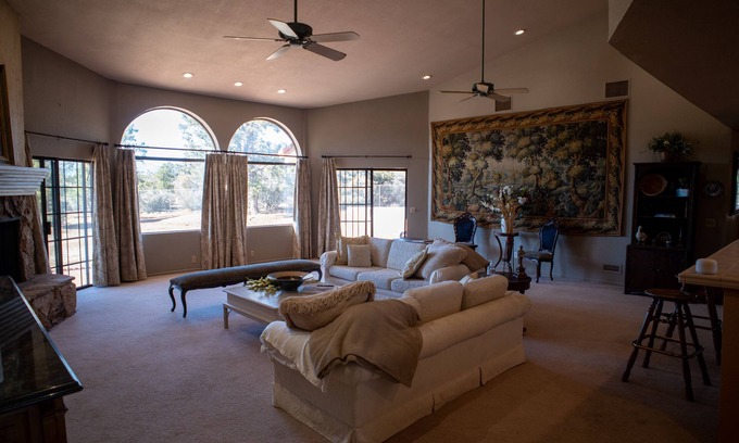 Pinyon Pines House | Charming 3-Bedroom Mountain Villa with Cozy Fireplace