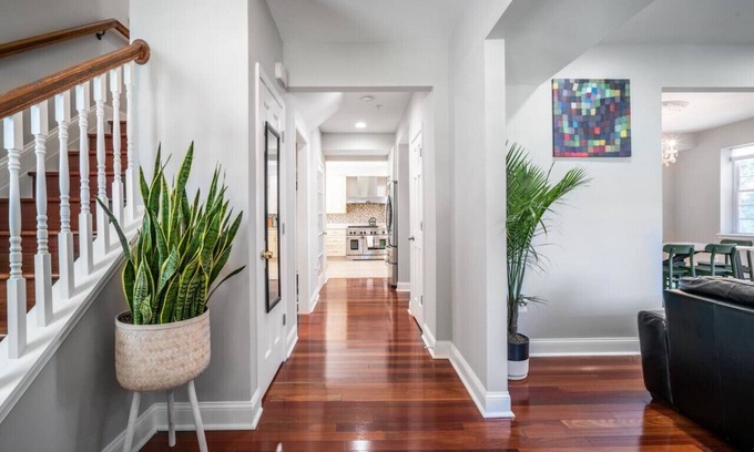 Downtown House | Comfy & Chic Retreat Steps from Silver Spring Metro