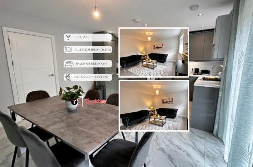 Rushmoor District House | Spacious 4 Bedroom House for 8 Guests Ideal for Families and Contractors, WIFI and Free Parking