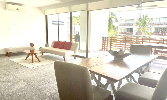 Granjas del Marques Apartment | Inviting 4 BR Acapulco Diamante Apt with Beach Club Access
