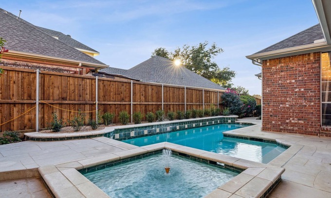Plano House | Beautiful 4BR Home with Pool & Spa Near Dining and Shopping