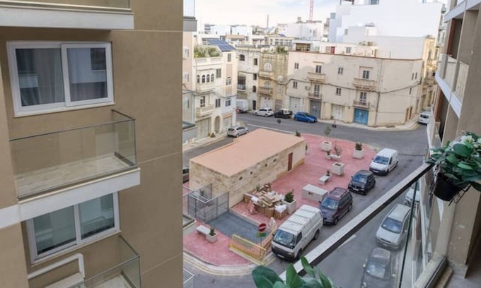 Msida Apartment | 4BR Apartment with Balcony Near Valletta, Perfect for Families