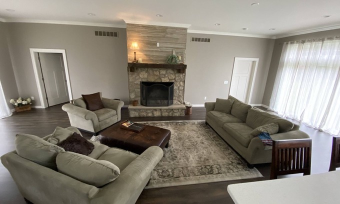 Roach House | Lakeview Retreat: 5 Bedrooms, Pool & Family-Friendly Comfort