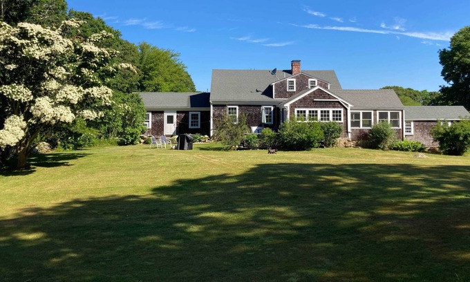 West Tisbury House | Exclusive 5 BR Retreat with Private Beach & Wildlife Access