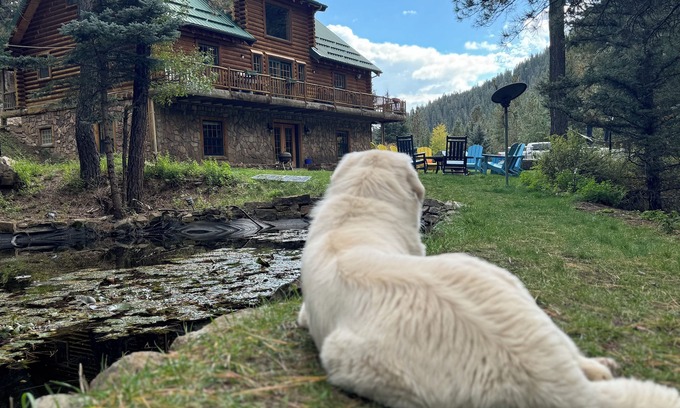 Tererro Cabin | Spacious 6BR, 3 story, Mountain Lodge, Sleeps 14, Forest Views, Pecos River