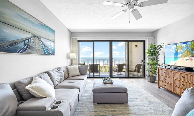 Cocoa Beach Condo | Oceanfront Retreat with Pool, Hot Tub & Exceptional Reviews