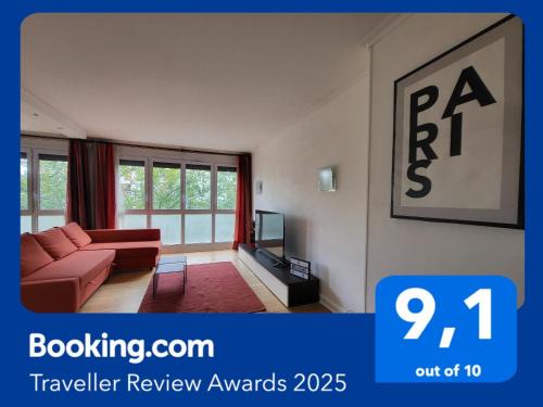 Montrouge Apartment | Family-Friendly Apartment Near Paris - Rated 9.1/10