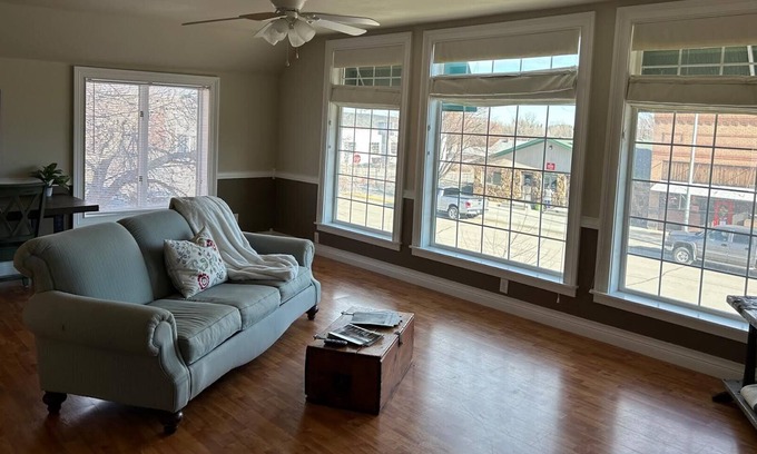 Roundup Apartment | Spacious and light filled apartment in downtown Roundup, MT