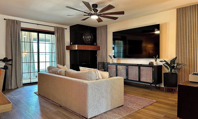 North Central Omaha House | Modern Japanese-Style Retreat with Great Family Amenities