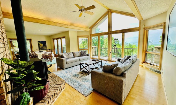 Bayfield House | Elegant Retreat with Breathtaking Views of Bayfield & Madeline Island