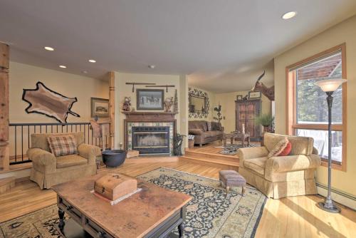 Angel Fire House | Inviting Angel Fire Cabin Near Resort with Spa Access