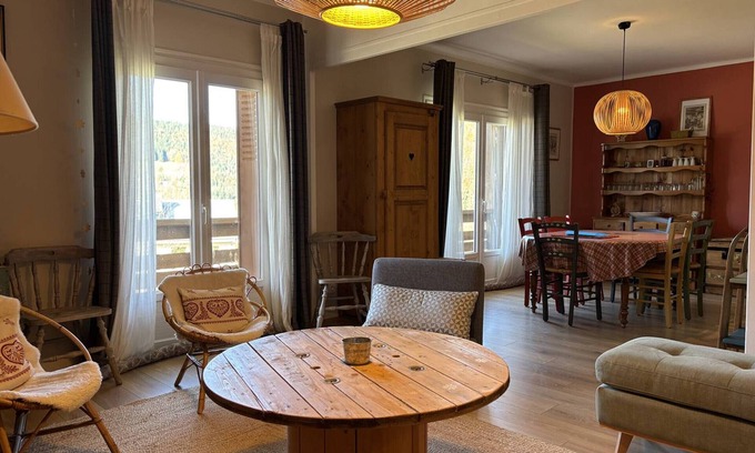 Villard-de-Lans Apartment | Spacious Apartment Villard-de-Lans with Spa & Breakfast