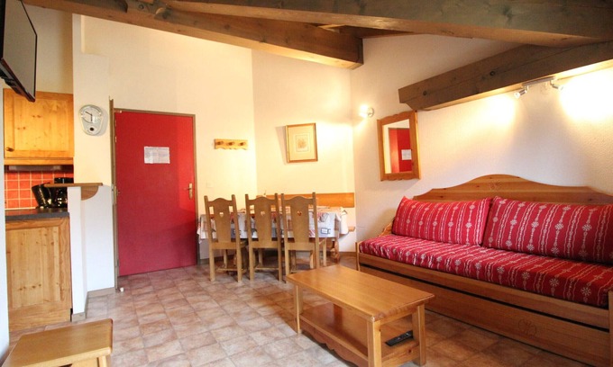 Val Cenis Apartment | Family-Friendly Apartment in Lanslevillard with Spa Access