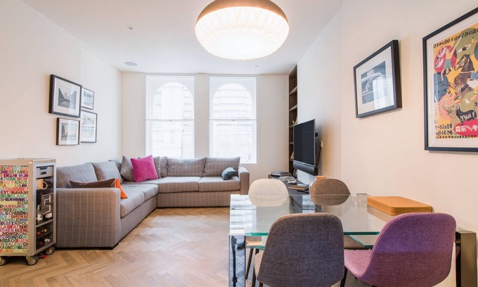 London City Centre Apartment | Elegant Apartment in Covent Garden - Rated 9.8/10