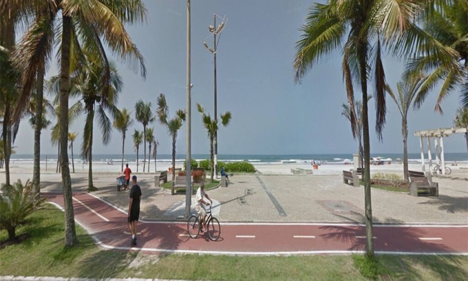 Tupi Apartment | Guest Rated: 9.6 Oceanfront Apartment in Praia Grande