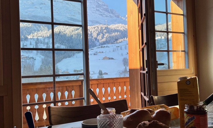 Grindelwald Apartment | Scenic Apartment with Direct Access to the Top of Europe