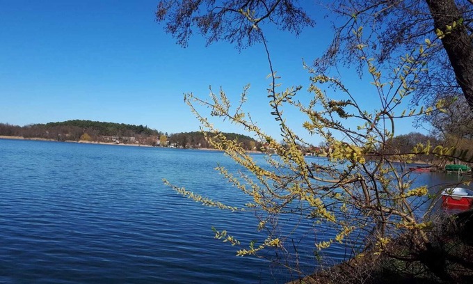 Lychen Apartment | Inviting Apartment with Lake View and Private Boat Access