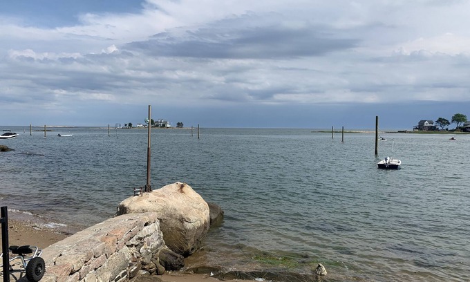 Branford House | Premier Beach House on Summer Island with Private Access