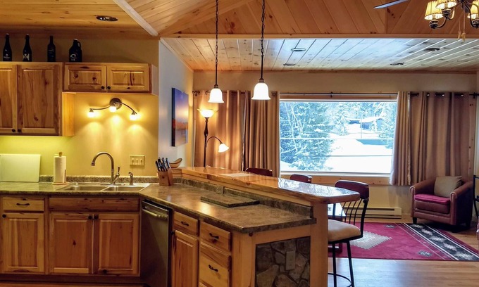 Lake Placid Apartment | Bright New Suite by Park: 9.6/10 Guest Rated & Family-Friendly