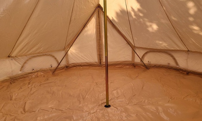 Chambers House | Pet-Friendly Canvas Glamping Bell Tent for Family Adventures