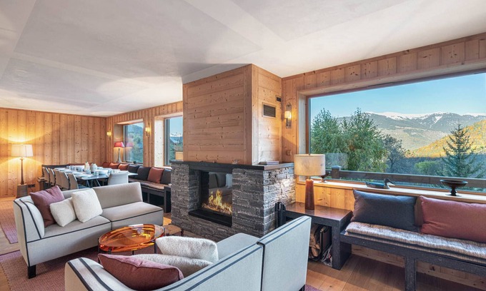 Les Allues Ski Chalet | Elegant Chalet Méribel with Spa and Family-Friendly Features