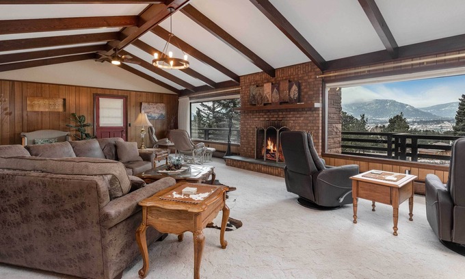 Stanley Hills House | Serene Colorado Retreat with Deck & Breathtaking Mountain Views