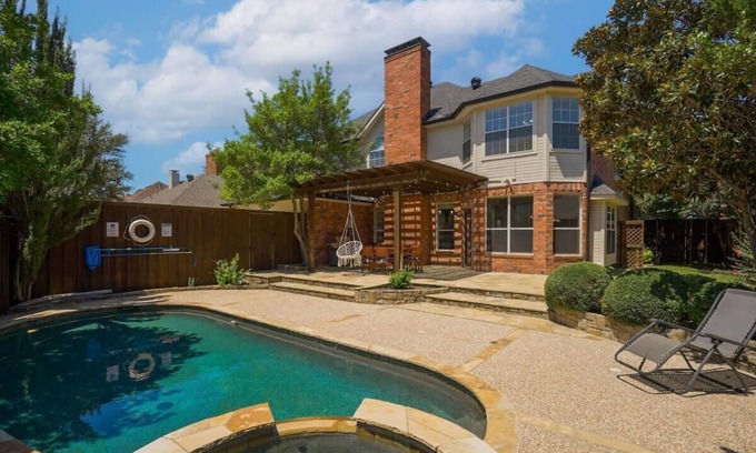 Plano House | Cozy Texas Retreat with Private Pool & Pet-Friendly Amenities