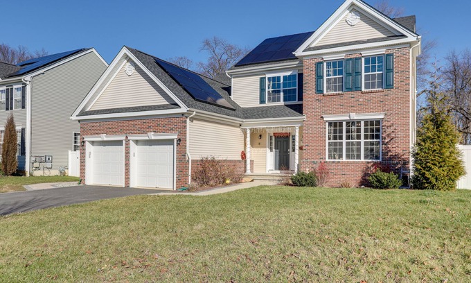 Ewing House | Top-Rated Ewing Township Home with Gym & Deck Amenities