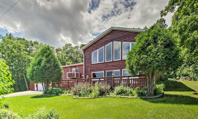 Frazee House | Family-Friendly Frazee Home with Direct Lake Access Awaits