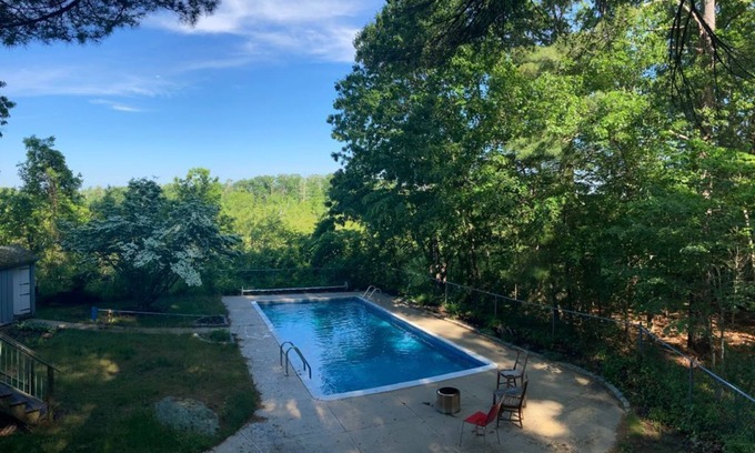 Cohasset House | Idyllic Retreat with Pool & Spa near Forest and Sea