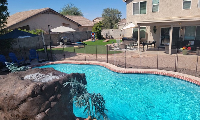 Arroyo Springs House | Inviting Ocean View Escape with Pool, Spa & Fun Amenities