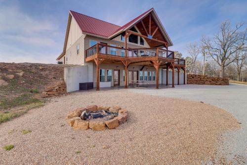 Harrison House | Inviting Harrison Vacation Retreat with Deck and Scenic Views