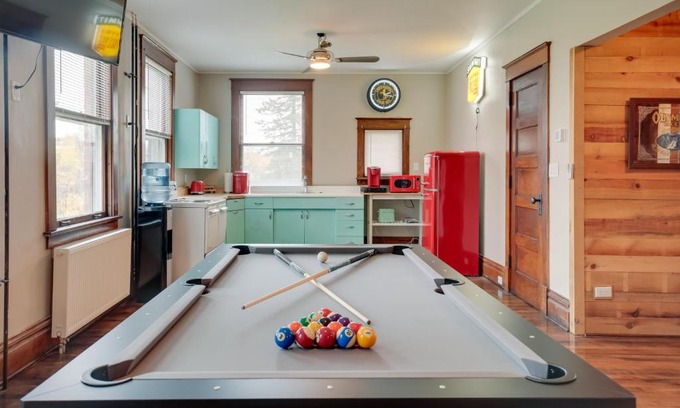 Bessemer House | Inviting Home in Ramsay with 9 Smart TVs & Pool Table