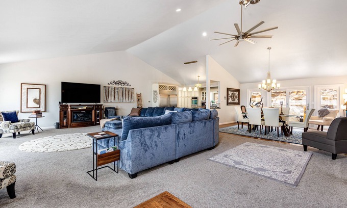 Northwest Colorado Springs House | Mountain View Retreat with Private Deck & Family-Friendly Amenities