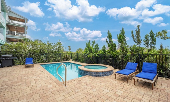 Palm Coast House | Sea Gem: Private Pool & Beach Access with 9.6/10 Rating