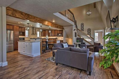Great Falls House | Inviting Home with Hot Tub and Pet-Friendly Amenities