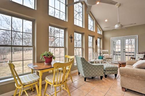 Hallsville House | Inviting Home with Pond Just 13 Miles from Columbia