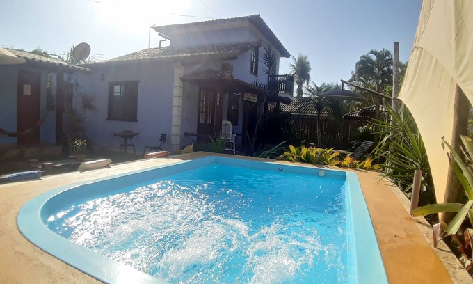 Unamar House | Cozy House with Ocean View and Pool Steps from the Sea