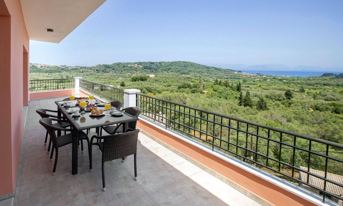 Argyrades House | Inviting House with Breathtaking Views in Corfu