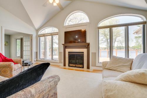 Chetek House | Lakefront Retreat in New Auburn: Pet and Family Friendly