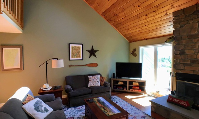 Bolton Landing House | Bright Townhouse with Pool & Lake Views in Bolton Landing
