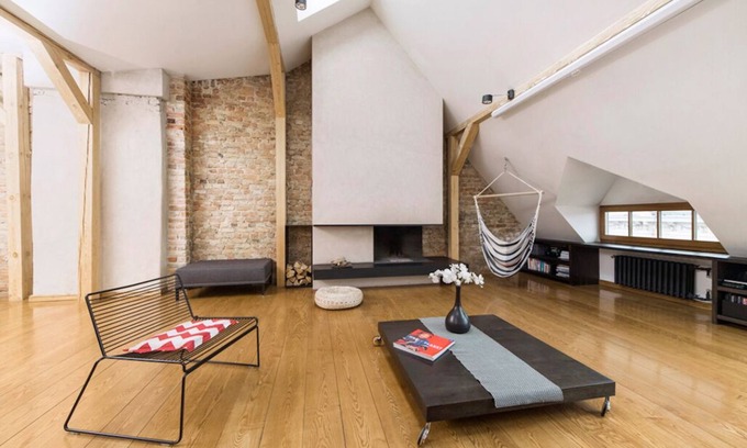 Skanste Apartment | Elegant Loft in Historic Art Nouveau Neighborhood