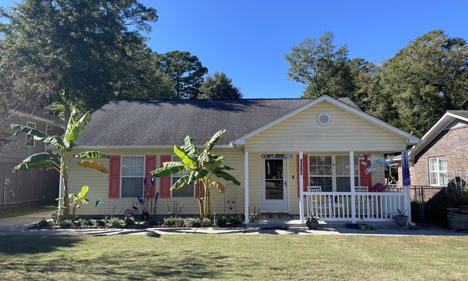 Little River House | Family-Friendly Oasis with Beach Theme & Ocean Views