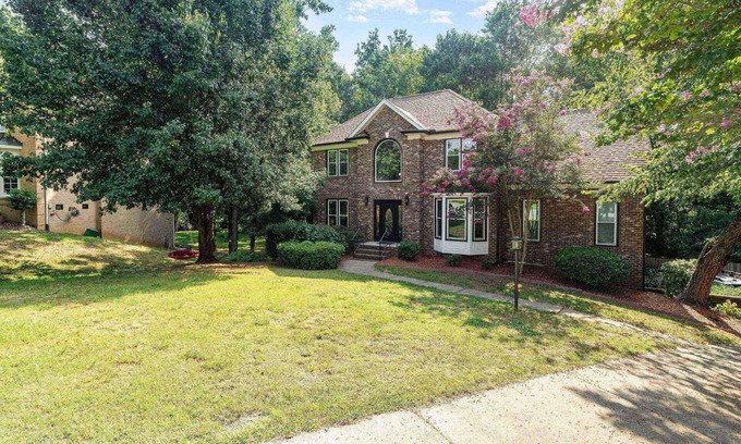 Charlotte House | Spacious Mid Term Rental! University City Home with Game Room, Huge Fenced Yard, Pets OK +20% Off!