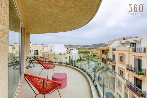 Mgarr Apartment | Modern 3BR Home with Terrace in Mġarr by 360 Estates