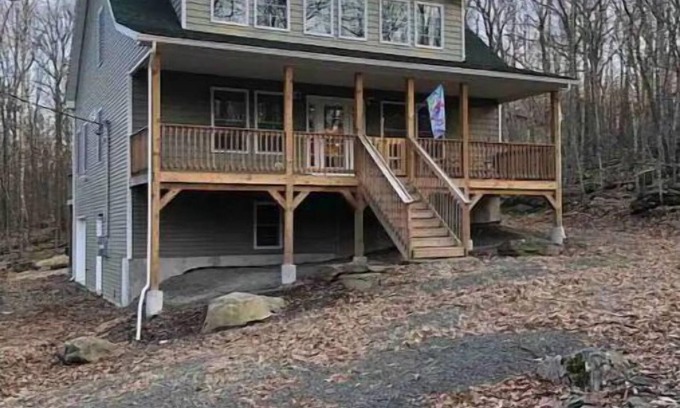 Lackawaxen House | Modern Duplex with Pool, Spa & Family-Friendly Amenities